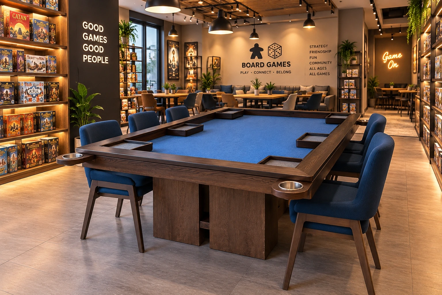 โต๊ะเล่นไพ่ โต๊ะบอร์ดเกม ของ Volcano Pooltable