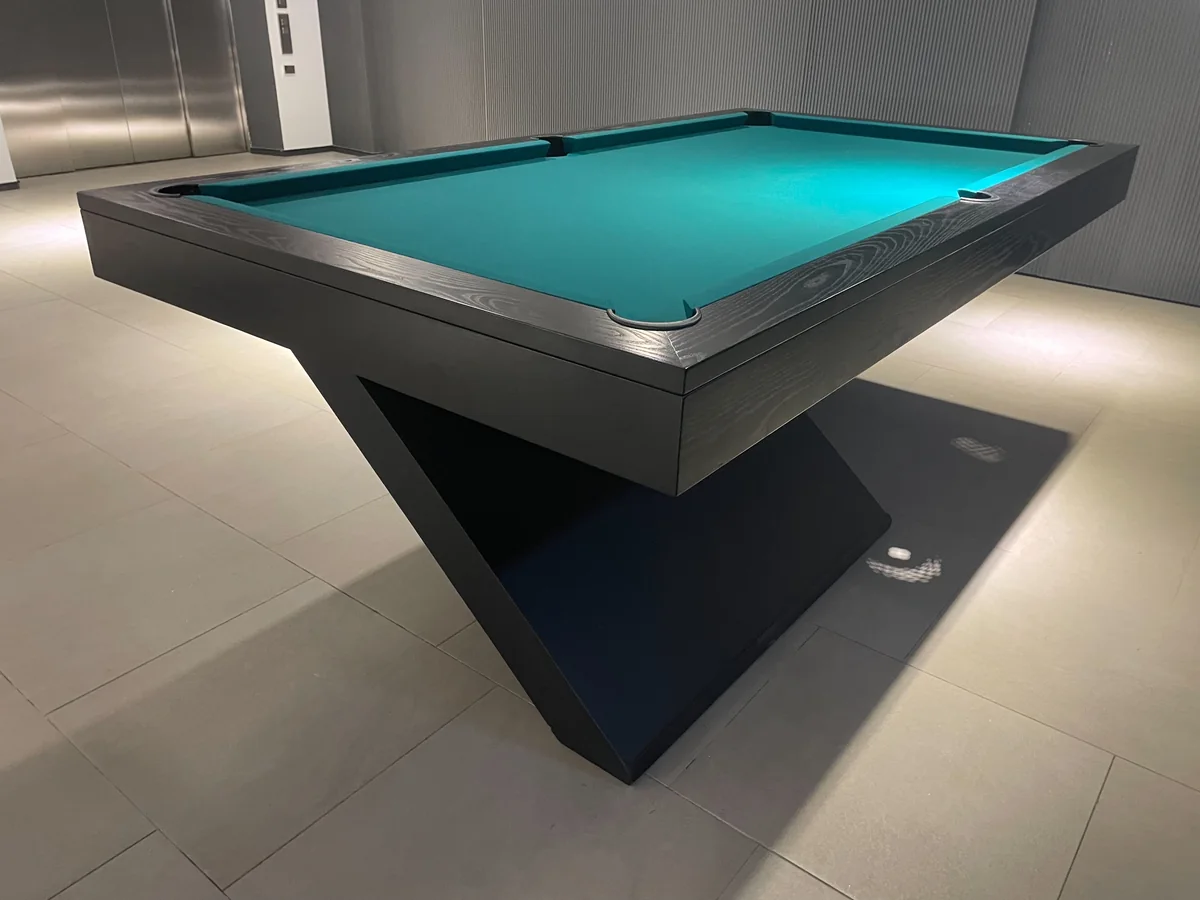 ผลงานติดตั้งโต๊ะพูลของ Volcano Pooltable