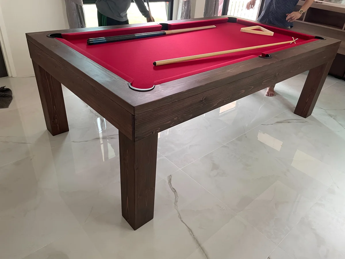 ผลงานติดตั้งโต๊ะพูลของ Volcano Pooltable