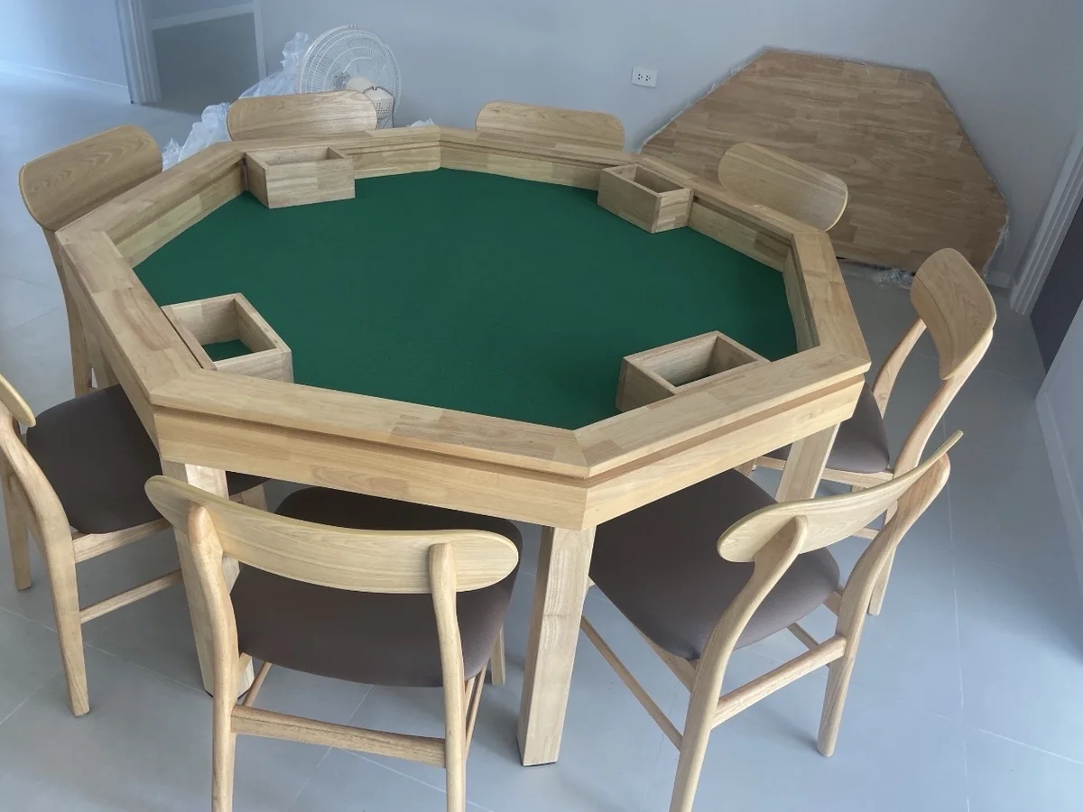 ผลงานติดตั้งโต๊ะพูลของ Volcano Pooltable