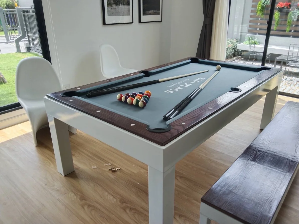 ผลงานติดตั้งโต๊ะพูลของ Volcano Pooltable