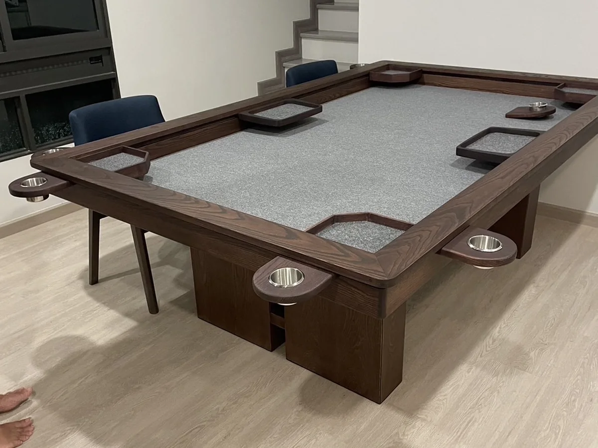 ผลงานติดตั้งโต๊ะพูลของ Volcano Pooltable