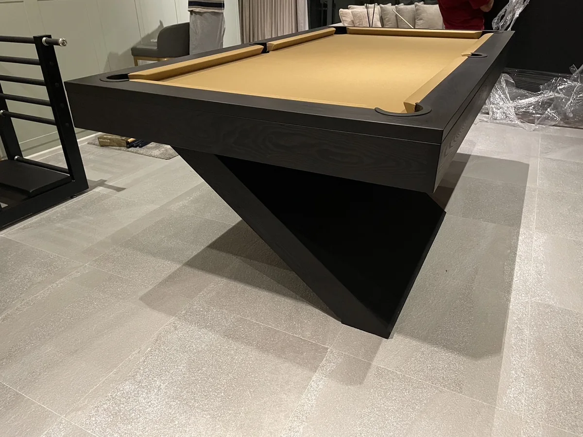 ผลงานติดตั้งโต๊ะพูลของ Volcano Pooltable